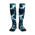 thumbnail image 1 of Bixox Lightning Print Compression Socks,Compression Socks Women & Men Circulation for Medical,Running,Athletic, 1 of 7