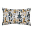 thumbnail image 1 of Bixox Llama and Cactus1 Printed Pillow Protector,Super Soft Ideal for Home,Guests,Rentals - 14"x20", 1 of 8
