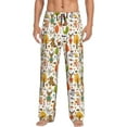 thumbnail image 1 of Bixox Men's Animals Forest Patterned Pajama Pants with Pockets Lounge Clothes for Home, 1 of 5