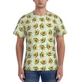 thumbnail image 1 of Bixox Men's Avocado Doing Sport Printed Short Sleeve Skinny Athletic T-Shirt, 1 of 6