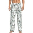 thumbnail image 1 of Bixox Men's Bicycle Patterned Pajama Pants with Pockets Lounge Clothes for Home, 1 of 5