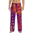 thumbnail image 1 of Bixox Men's Bright Textured Animal Patterned Pajama Pants with Pockets Lounge Clothes for Home, 1 of 5
