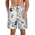 thumbnail image 1 of Bixox Men's Cowboy printing Casual Classic Fit Short Summer Beach Shorts, 1 of 6