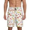 thumbnail image 1 of Bixox Men's Dessert printed lightweight casual shorts, soft sleep shorts with pockets., 1 of 5