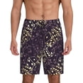 thumbnail image 1 of Bixox Men's Dice printed lightweight casual shorts, soft sleep shorts with pockets., 1 of 1