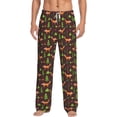 thumbnail image 1 of Bixox Men's Fox In Forest Patterned Pajama Pants with Pockets Lounge Clothes for Home, 1 of 5
