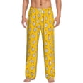 thumbnail image 1 of Bixox Men's Funny Chicken Patterned Pajama Pants with Pockets Lounge Clothes for Home, 1 of 5