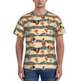 thumbnail image 1 of Bixox Men's Funny Chicken Printed Short Sleeve Skinny Athletic T-Shirt, 1 of 6