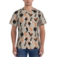 thumbnail image 1 of Bixox Men's Funny Chicken Printed Short Sleeve Skinny Athletic T-Shirt, 1 of 6