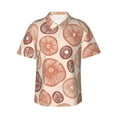 thumbnail image 1 of Bixox Men's Hawaiian Shirts Men's Mushrooms2 Print Short-Sleeve Shirt-Medium, 1 of 8
