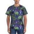 thumbnail image 1 of Bixox Men's Magic Toads in Hats Printed Short Sleeve Skinny Athletic T-Shirt, 1 of 6
