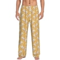 thumbnail image 1 of Bixox Men's Mug With Beer Patterned Pajama Pants with Pockets Lounge Clothes for Home, 1 of 5