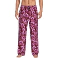 thumbnail image 1 of Bixox Men's Orchids Flowers Patterned Pajama Pants with Pockets Lounge Clothes for Home, 1 of 5