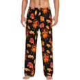 thumbnail image 1 of Bixox Men's Thanksgiving Turkey 1 Patterned Pajama Pants with Pockets Lounge Clothes for Home, 1 of 5