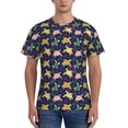 thumbnail image 1 of Bixox Men's Turtle Printed Short Sleeve Skinny Athletic T-Shirt, 1 of 6