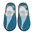 thumbnail image 1 of Bixox Men's Women's Nurse Doctor Gnomes Patterned Plush House Slippers, Memory Foam Slippers, Indoor and Outdoor Warm Plush Bedroom Shoes, Soft Flat Sole, Comfortable and Non-slip, 1 of 5