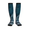 thumbnail image 1 of Bixox Mysterious Moonlit Mountains Print Compression Socks,Compression Socks Women & Men Circulation for Medical,Running,Athletic, 1 of 7