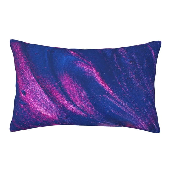 Bixox Neon Gradient Blue Printed Pillow Protector,Super Soft Ideal for Home,Guests,Rentals - 16"x24"