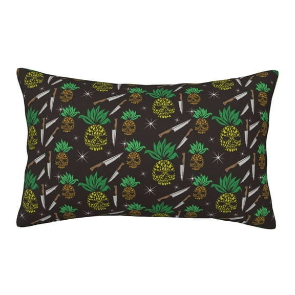 Bixox Pineapples Printed Pillow Protector,Super Soft Ideal for Home,Guests,Rentals - 14"x20"