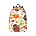 thumbnail image 1 of Bixox Printing Canvas Backpack Lightweight Casual Travel Backpack School Backpack Fits 15.6 Inch Notebook, 1 of 5