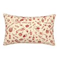 thumbnail image 1 of Bixox Red Wine Printed Pillow Protector,Super Soft Ideal for Home,Guests,Rentals - 20"x30", 1 of 8