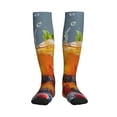 thumbnail image 1 of Bixox Refreshing Fruit Infused Drinks Print Compression Socks,Compression Socks Women & Men Circulation for Medical,Running,Athletic, 1 of 7