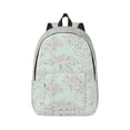 thumbnail image 1 of Bixox Retro Snake Printing Canvas Backpack Lightweight Casual Travel Backpack School Backpack Fits 15.6 Inch Notebook, 1 of 5