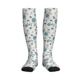 thumbnail image 1 of Bixox Rose Flowers Print Compression Socks,Compression Socks Women & Men Circulation for Medical,Running,Athletic, 1 of 7