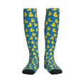 thumbnail image 1 of Bixox Rubber Duck Print Compression Socks,Compression Socks Women & Men Circulation for Medical,Running,Athletic, 1 of 7