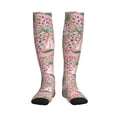 thumbnail image 1 of Bixox Sailboats And Palm Tree Print Compression Socks,Compression Socks Women & Men Circulation for Medical,Running,Athletic, 1 of 7
