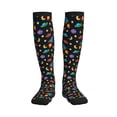 thumbnail image 1 of Bixox Space D Print Compression Socks,Compression Socks Women & Men Circulation for Medical,Running,Athletic, 1 of 7