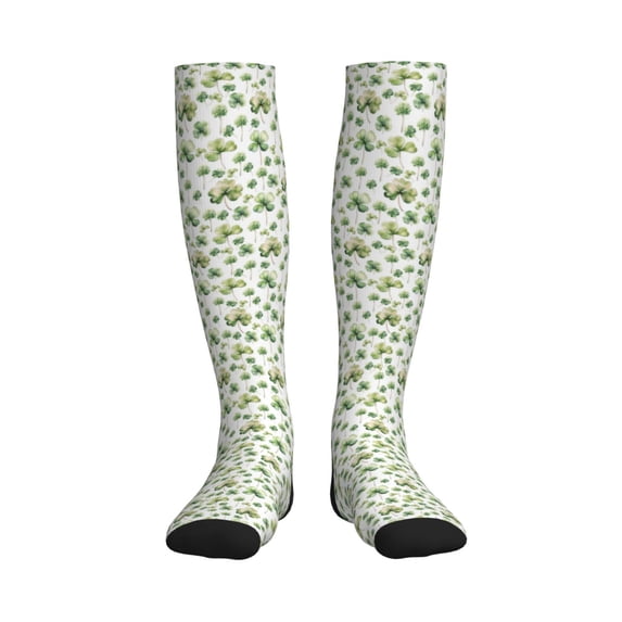 Bixox St Patrick's Day3 Print Compression Socks,Compression Socks Women & Men Circulation for Medical,Running,Athletic