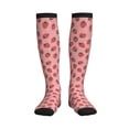 thumbnail image 1 of Bixox Strawberries Print Compression Socks,Compression Socks Women & Men Circulation for Medical,Running,Athletic, 1 of 7
