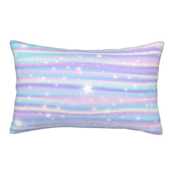 Bixox Striped Gradient Printed Pillow Protector,Super Soft Ideal for Home,Guests,Rentals - 14"x20"