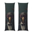 thumbnail image 1 of Bixox Stylish Avian Gathering Print Body Pillow Cover with Zipper Closure, Cozy Fuzzy Fleece Body Pillow Case Cover 20 x 54 Inches,Long Body Pillow Pillowcase, 1 of 6