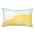 thumbnail image 1 of Bixox Summer Beach Printed Pillow Protector,Super Soft Ideal for Home,Guests,Rentals - 20"x30", 1 of 8
