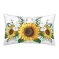 thumbnail image 1 of Bixox Sunflowers Printed Pillow Protector,Super Soft Ideal for Home,Guests,Rentals - 16"x24", 1 of 8