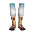 thumbnail image 1 of Bixox Surfing Cat Sun Print Compression Socks,Compression Socks Women & Men Circulation for Medical,Running,Athletic, 1 of 7