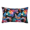 thumbnail image 1 of Bixox Tropical Palm Leaves Printed Pillow Protector,Super Soft Ideal for Home,Guests,Rentals - 14"x20", 1 of 8