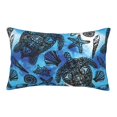thumbnail image 1 of Bixox Turtle Printed Pillow Protector,Super Soft Ideal for Home,Guests,Rentals - 20"x30", 1 of 8