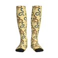 thumbnail image 1 of Bixox Various Snake Print Compression Socks,Compression Socks Women & Men Circulation for Medical,Running,Athletic, 1 of 7