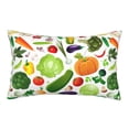 thumbnail image 1 of Bixox Vegetables2 Printed Pillow Protector,Super Soft Ideal for Home,Guests,Rentals - 20"x30", 1 of 8
