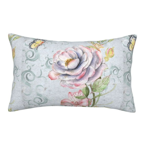 Bixox Vintage Rose Printed Pillow Protector,Super Soft Ideal for Home,Guests,Rentals - 20"x30"