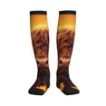thumbnail image 1 of Bixox Vintage Sunflower Cow A Print Compression Socks,Compression Socks Women & Men Circulation for Medical,Running,Athletic, 1 of 7