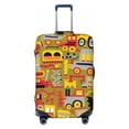 thumbnail image 1 of Bixox Washable Cars Printed Luggage Cover, Fashion Suitcase Protector Fits for Small luggage, 1 of 8