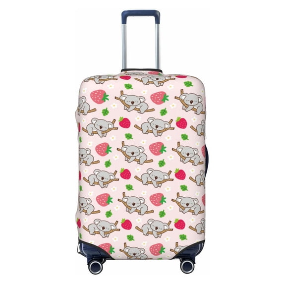 Bixox Washable Cartoon Koala Bear Printed Luggage Cover, Fashion Suitcase Protector Fits for Small luggage