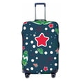 thumbnail image 1 of Bixox Washable Christmas Printed Luggage Cover, Fashion Suitcase Protector Fits for Small luggage, 1 of 8
