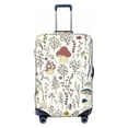 thumbnail image 1 of Bixox Washable Colorful Mushrooms and Plants Printed Luggage Cover, Fashion Suitcase Protector Fits for X-Large luggage, 1 of 8