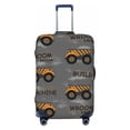 thumbnail image 1 of Bixox Washable Construction Machines Printed Luggage Cover, Fashion Suitcase Protector Fits for X-Large luggage, 1 of 8