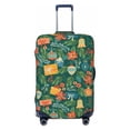 thumbnail image 1 of Bixox Washable Merry Christmas Printed Luggage Cover, Fashion Suitcase Protector Fits for Medium luggage, 1 of 8